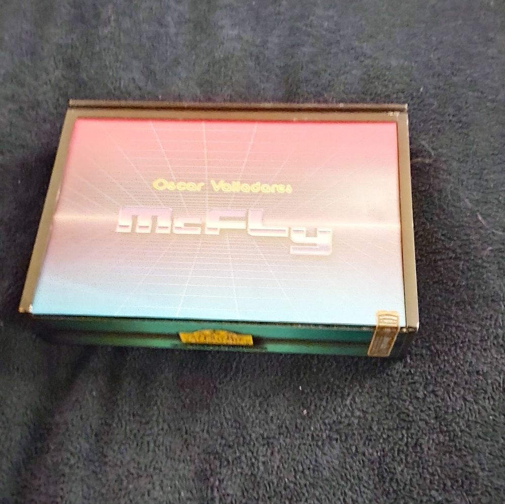 Oscar Valladares McFly cigar box